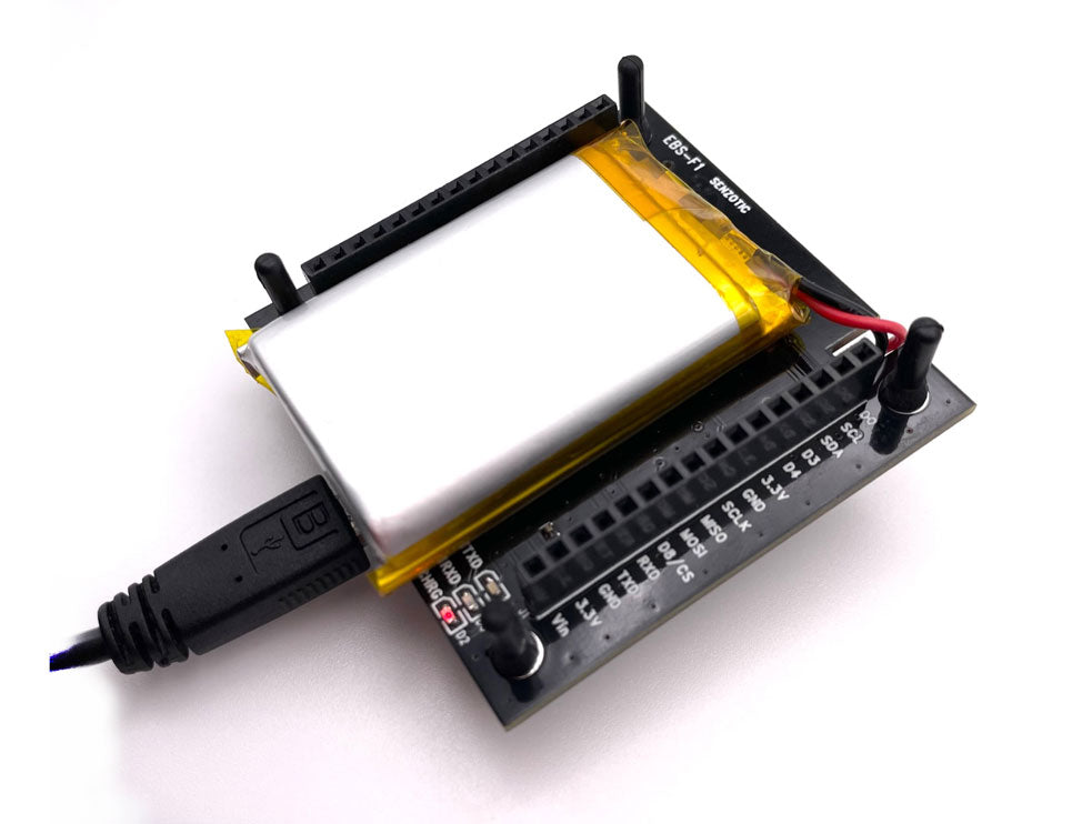 Baseboard for Electronic Circuit Prototyping with ESP8266 Wi-Fi Module and Li-Ion battery charger